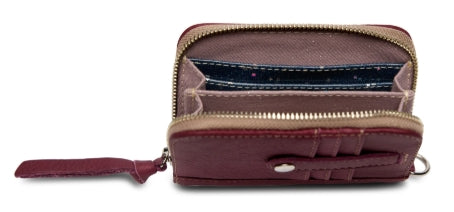 CONSUELA PLUM ZIPPY WALLET