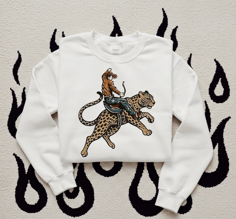 Cowboy Jaguar Crewneck
