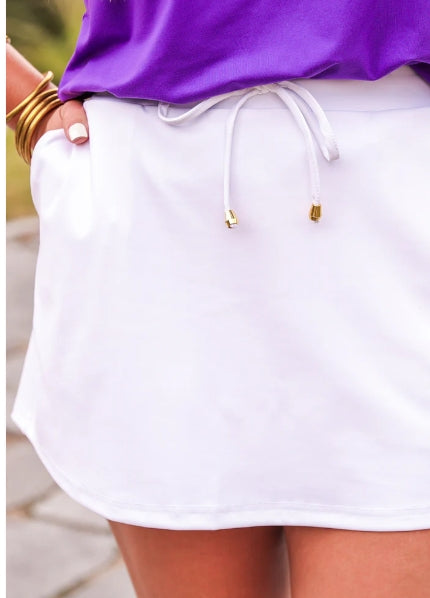 WHITE SKORT (XL)