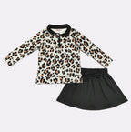 Leopard Yoga Skort Set