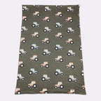 Tractor Fields Baby Blanket