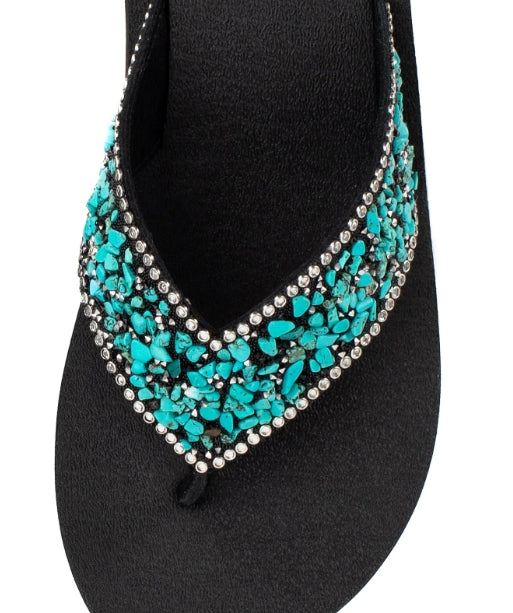 Lilla Wedge Flip Flop