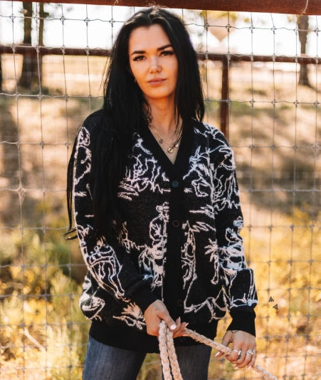 Rodeo Fuzz Cardigan