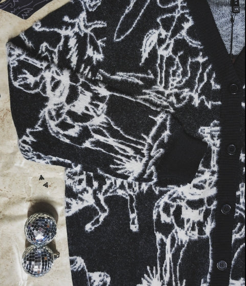 Rodeo Fuzz Cardigan