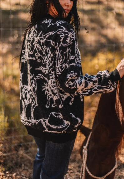 Rodeo Fuzz Cardigan