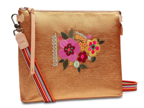 Bronzed Downtown Crossbody