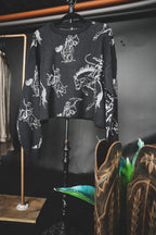 Sparkle Bucks Crop Sweater