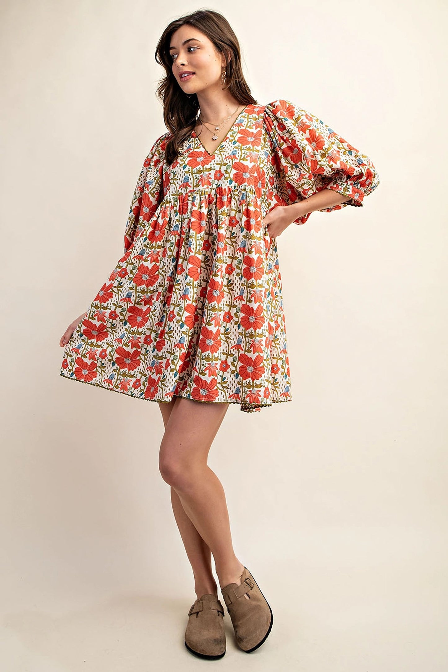 JULIE FLORAL DRESS