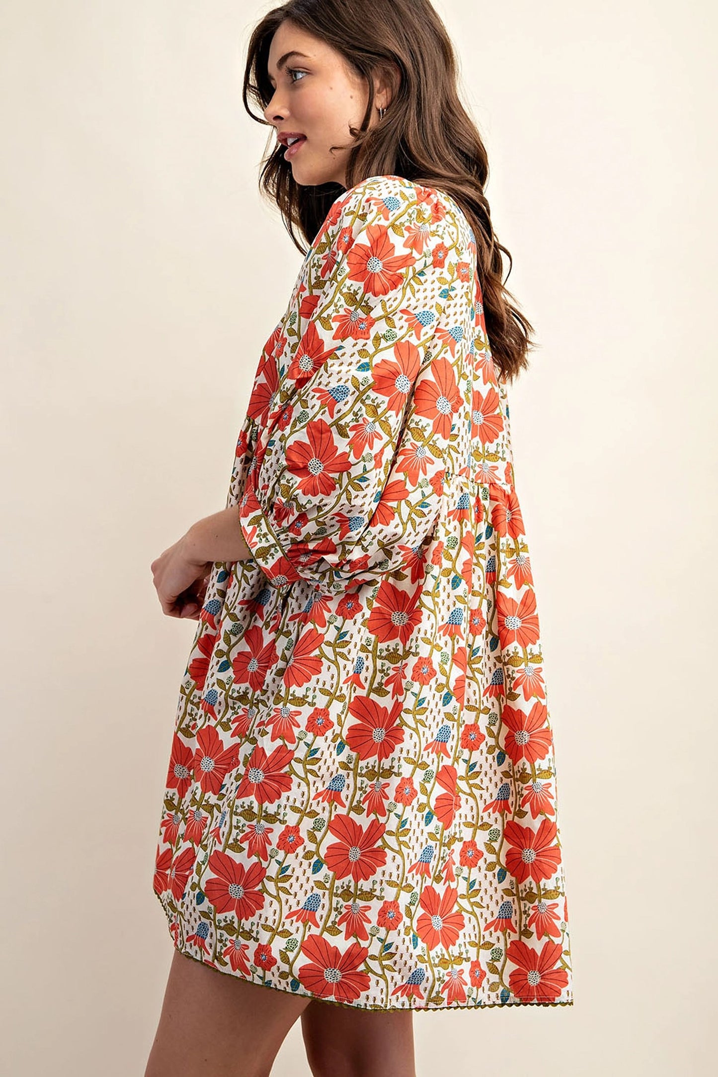 JULIE FLORAL DRESS