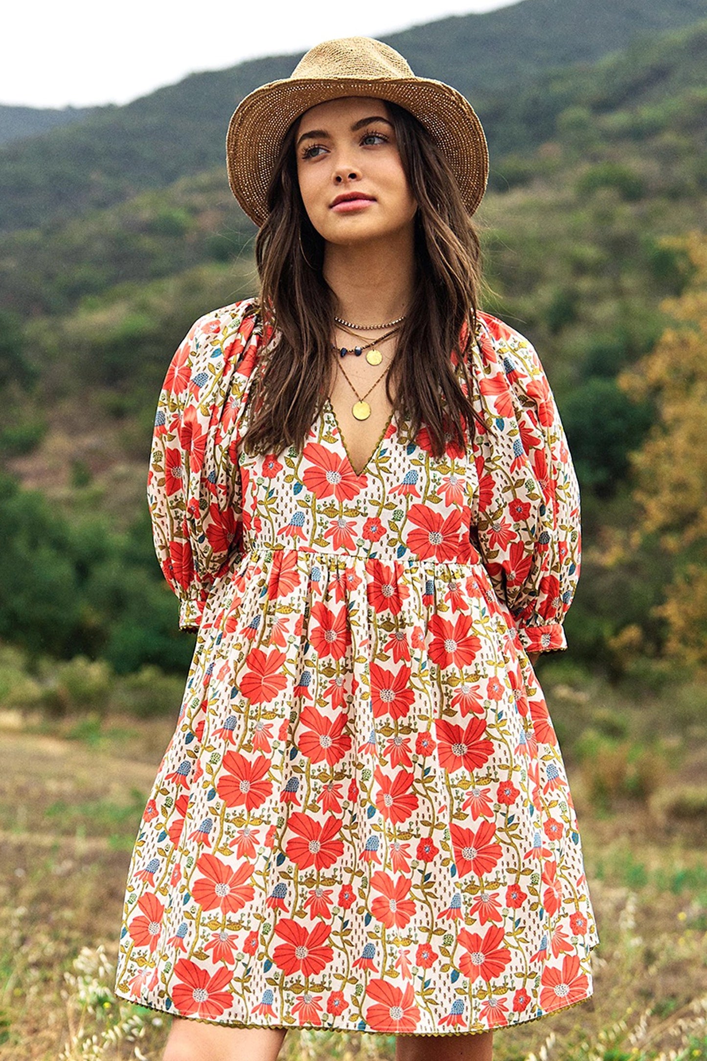 JULIE FLORAL DRESS