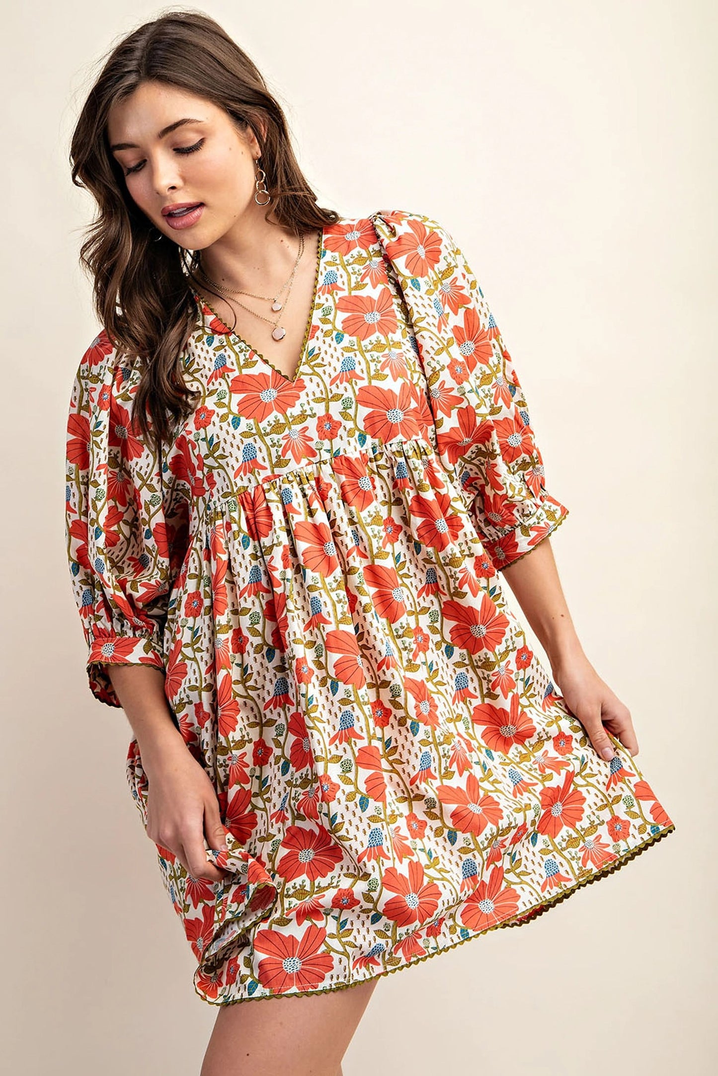 JULIE FLORAL DRESS