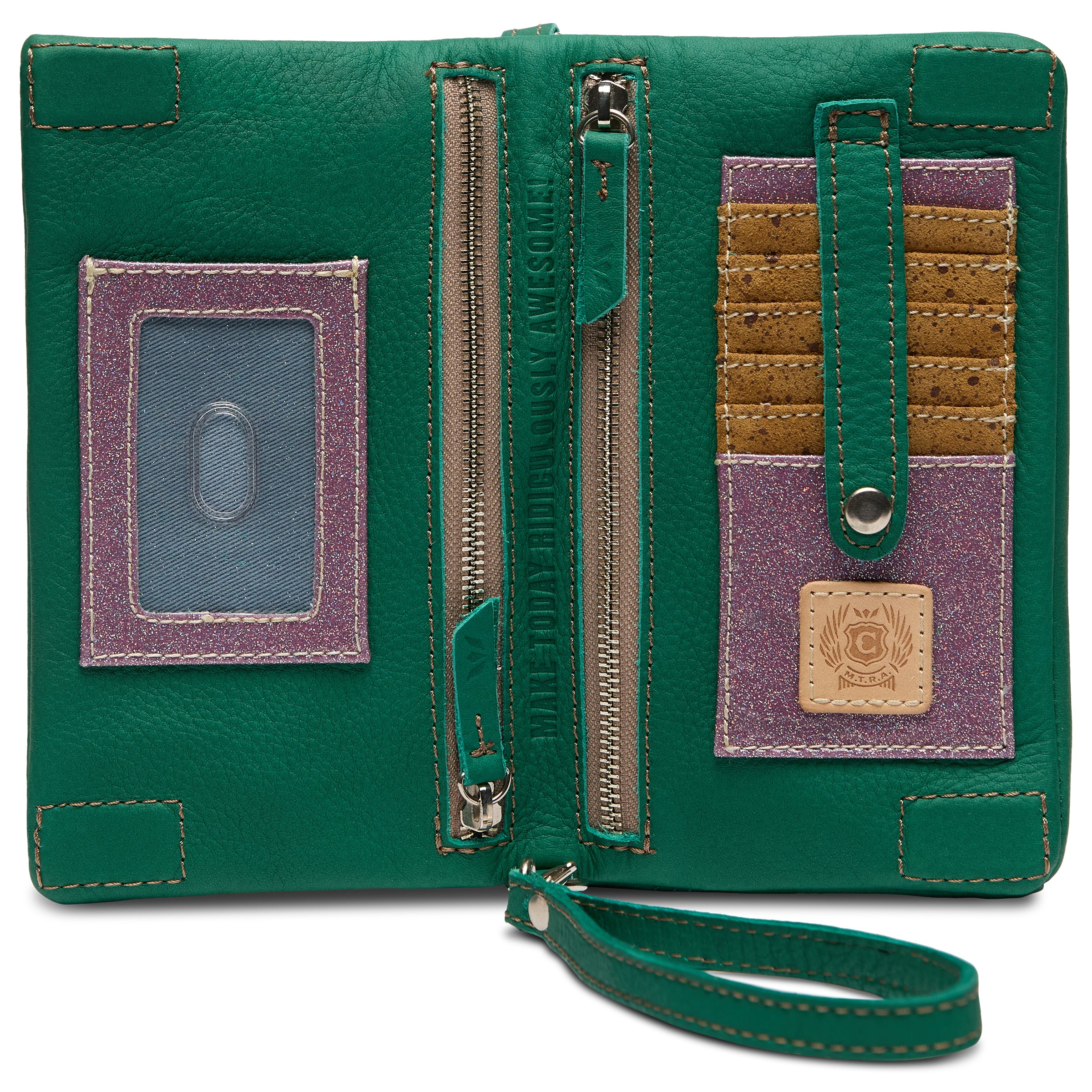 Consuela Teal Uptown Crossbody