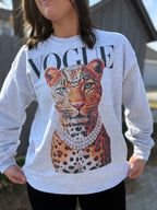 Leopard Vogue Sweatshirt