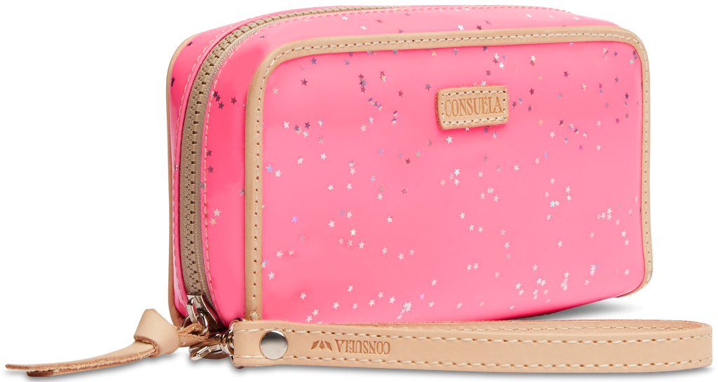 CONSUELA SHINE WRISTLET WALLET