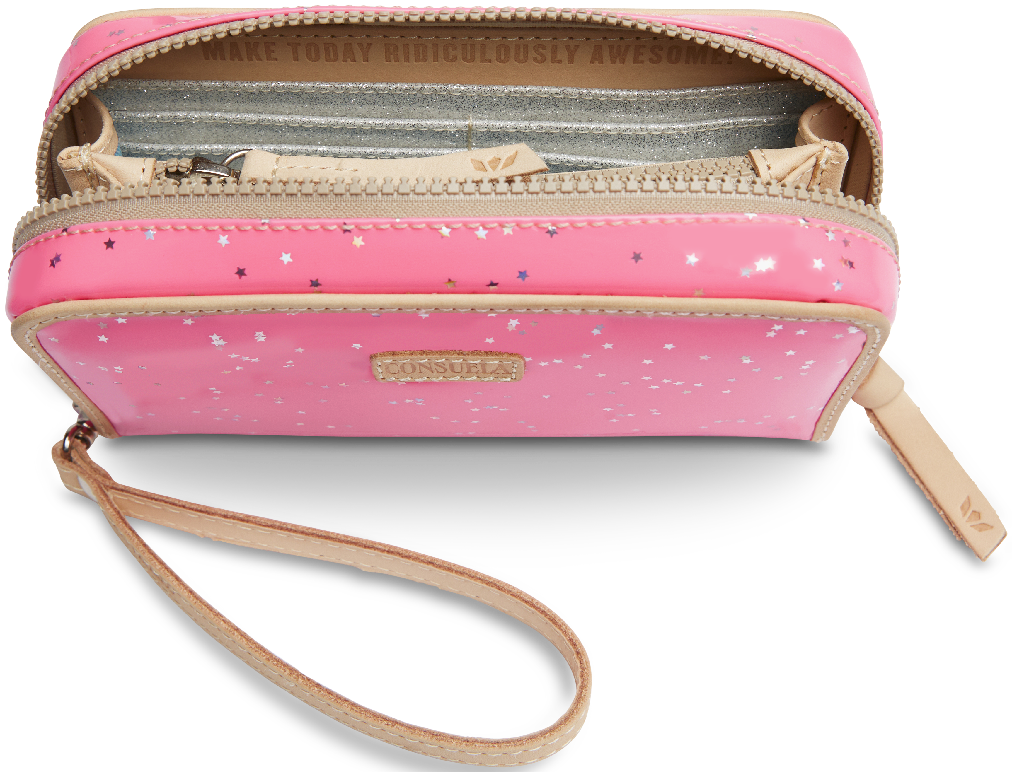 CONSUELA SHINE WRISTLET WALLET