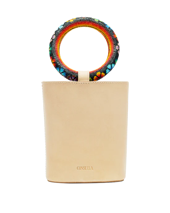 Consuela Diego Natural Bangle Clutch