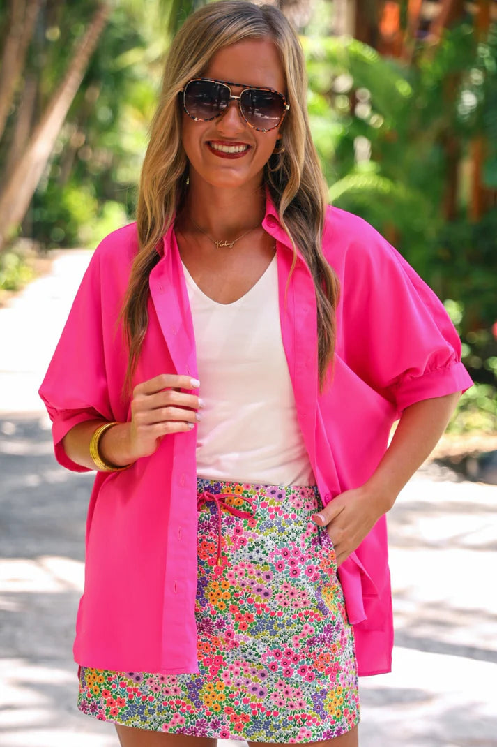 Floral Tennis Skort
