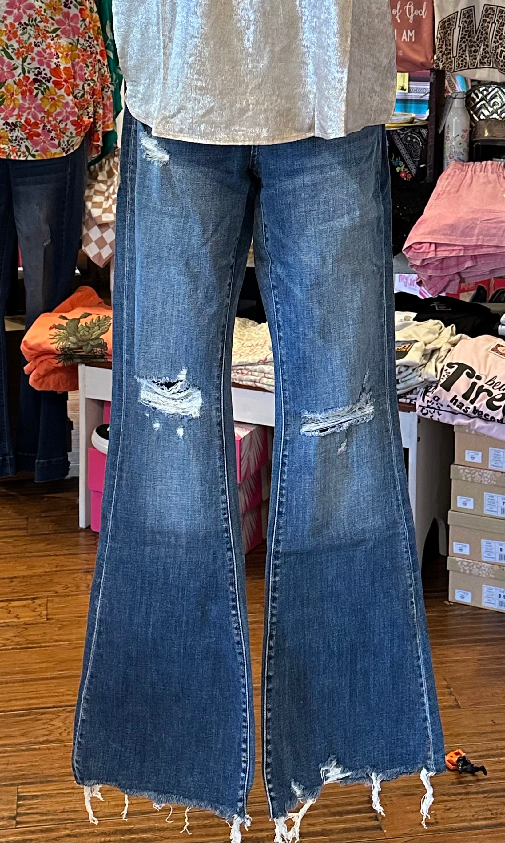Denim High Rise Jeans