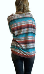 Tribal Serape Top