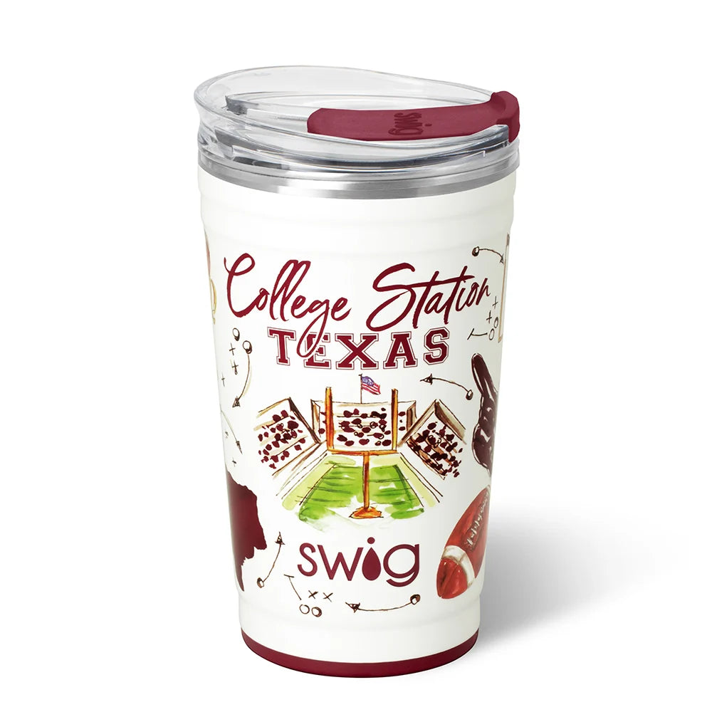 Tailgates In College Station Party Cup 24oz