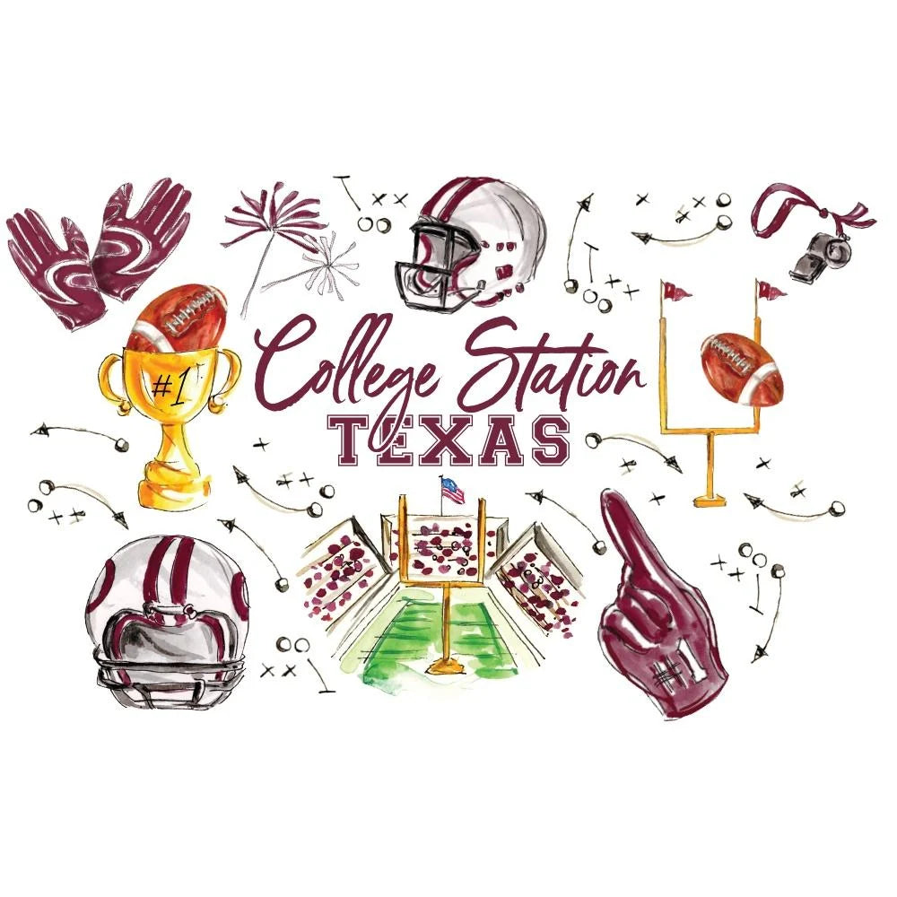 Tailgates In College Station Party Cup 24oz