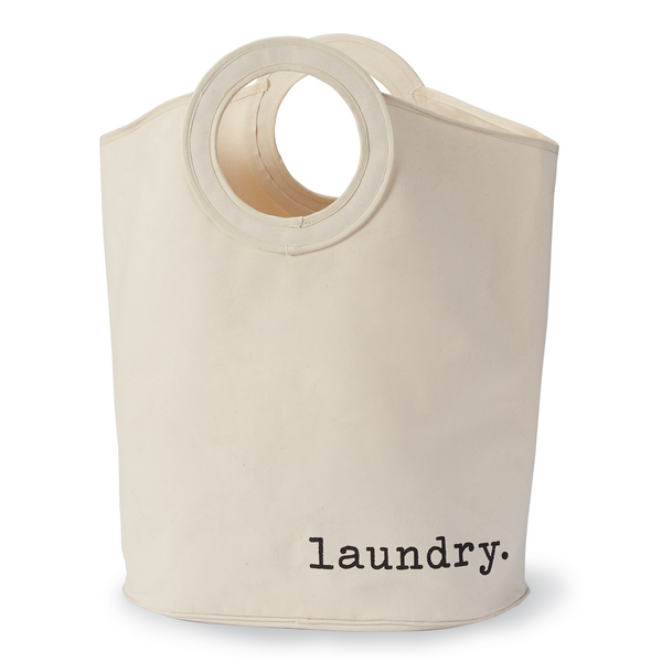 CANVAS LAUNDRY HAMPER