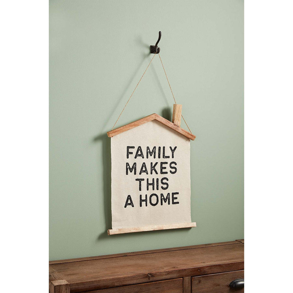 HOME FAMILY DOOR HANGER