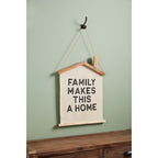 HOME FAMILY DOOR HANGER