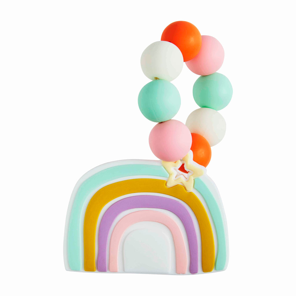 Rainbow Silicone Teether