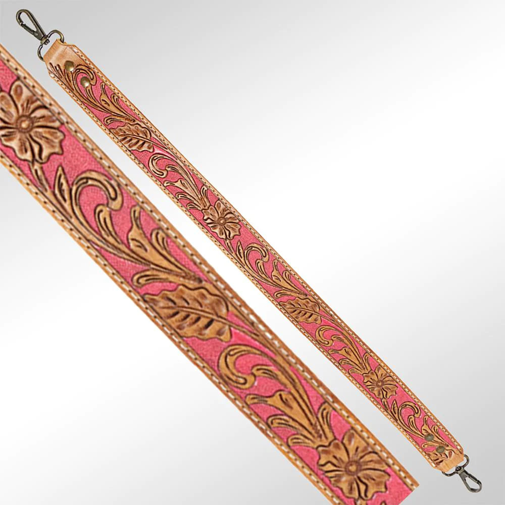 Tooled Leather Straps