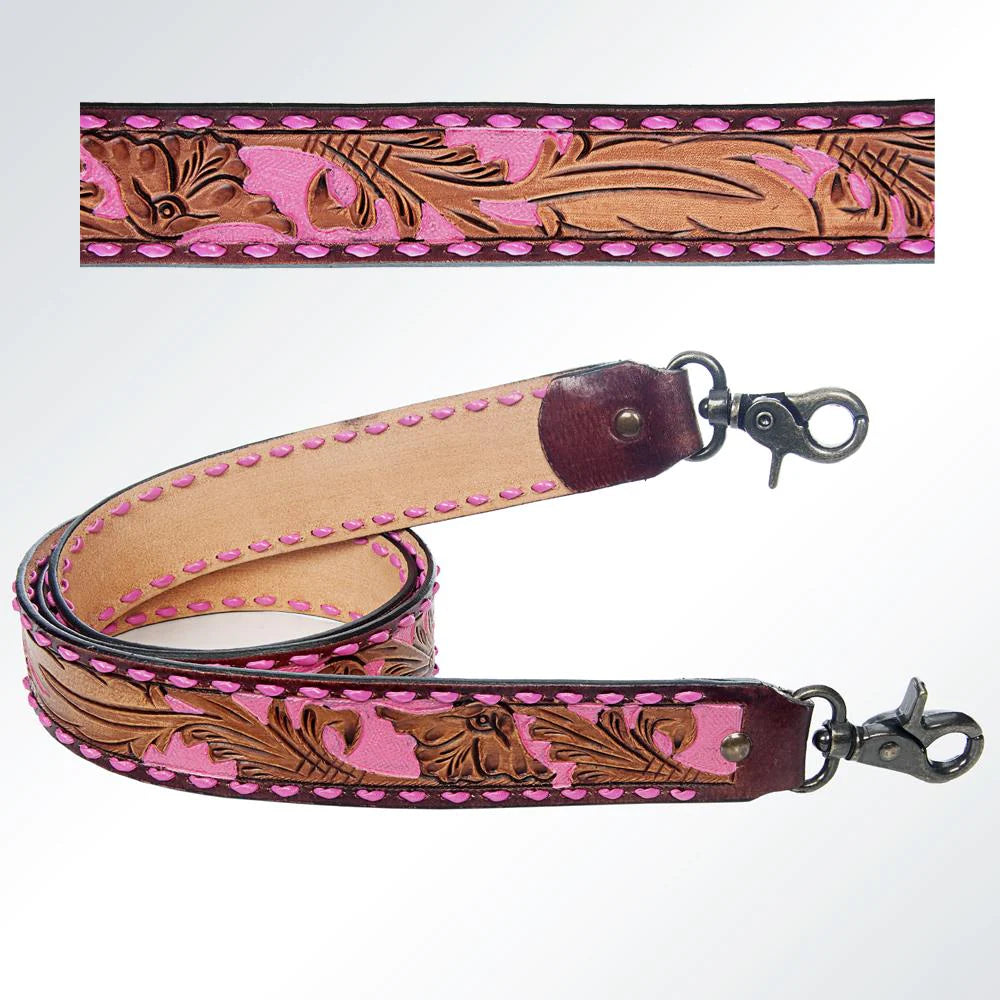 Tooled Leather Straps