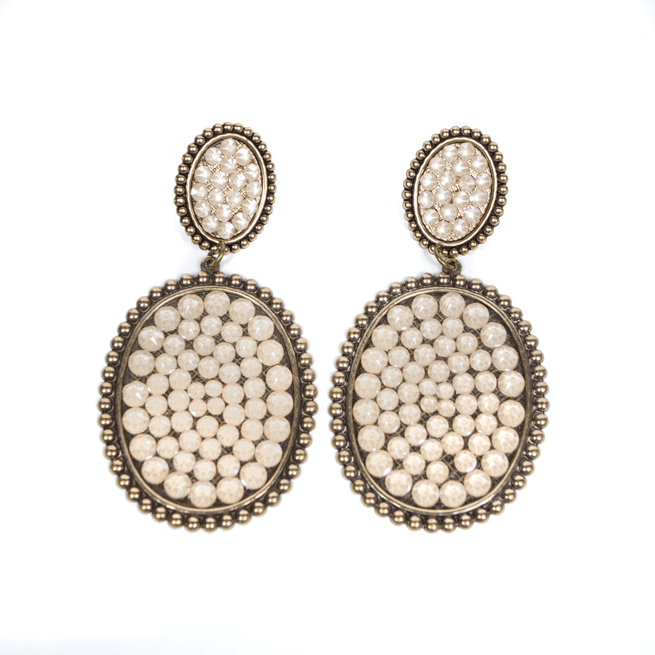 Pink Panache Mini & Medium Oval Post Earring