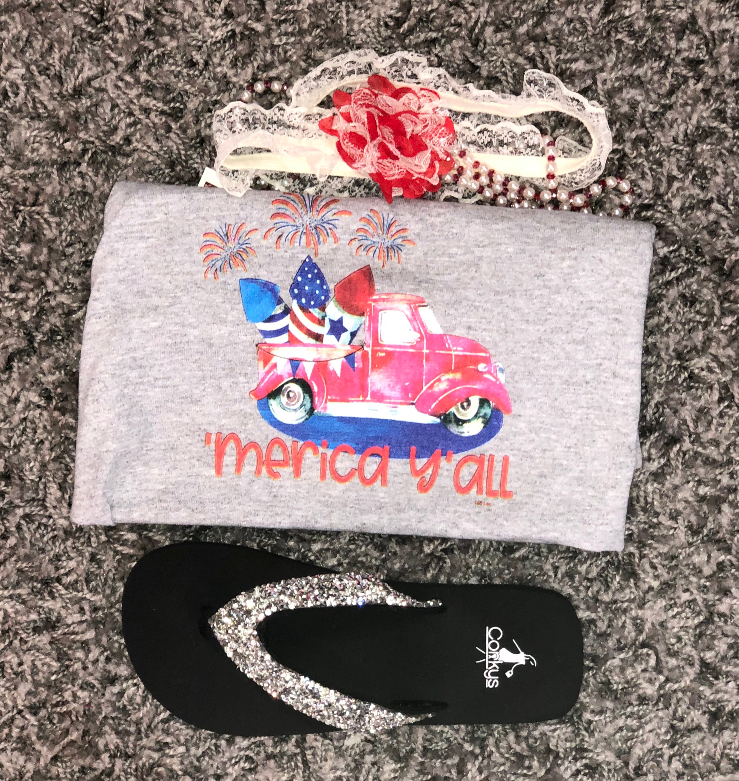 'Merica Ya'll Youth T-Shirts