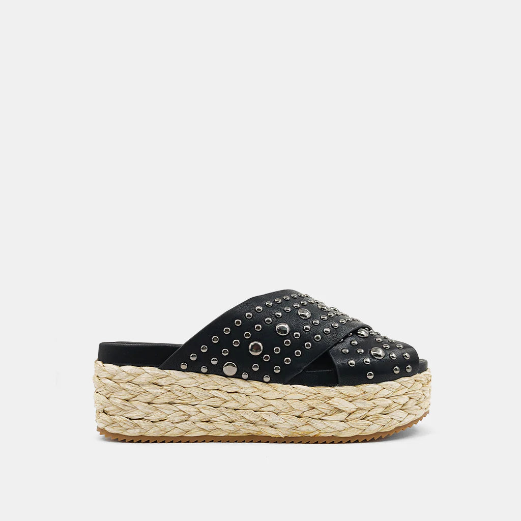 Kaia Black Matte Platform