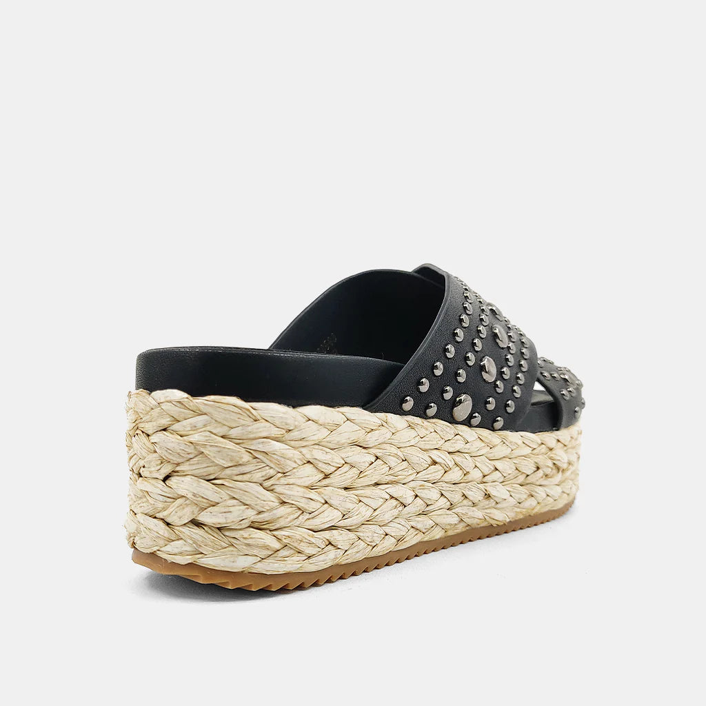 Kaia Black Matte Platform