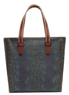 Consuela Rattler Navy Classic Tote 6142