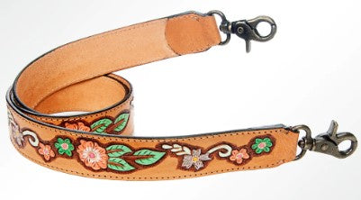 Tooled Leather Straps