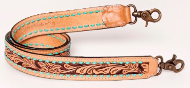 Tooled Leather Straps