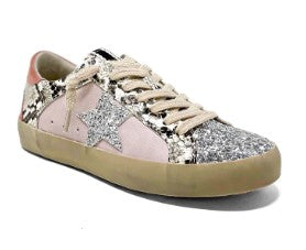 Lilac Paula Kid Sneakers