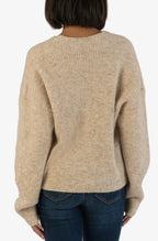 Beeba Rip Scoop Neck Sweater
