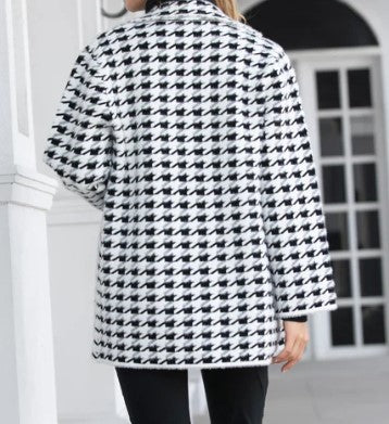 Black & White Checkered Jacket