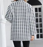 Black & White Checkered Jacket
