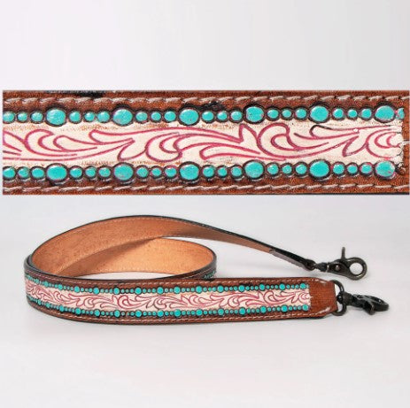Tooled Leather Straps