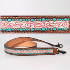 Tooled Leather Straps