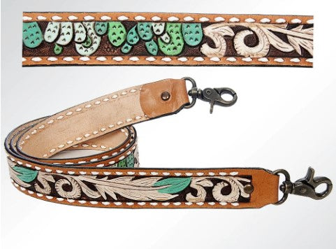 Tooled Leather Straps