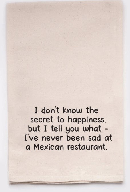 Happiness Dish Towel