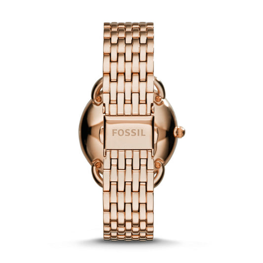 Fossil Tailor Multifunction Rose-Tone Stainless Steel Watch