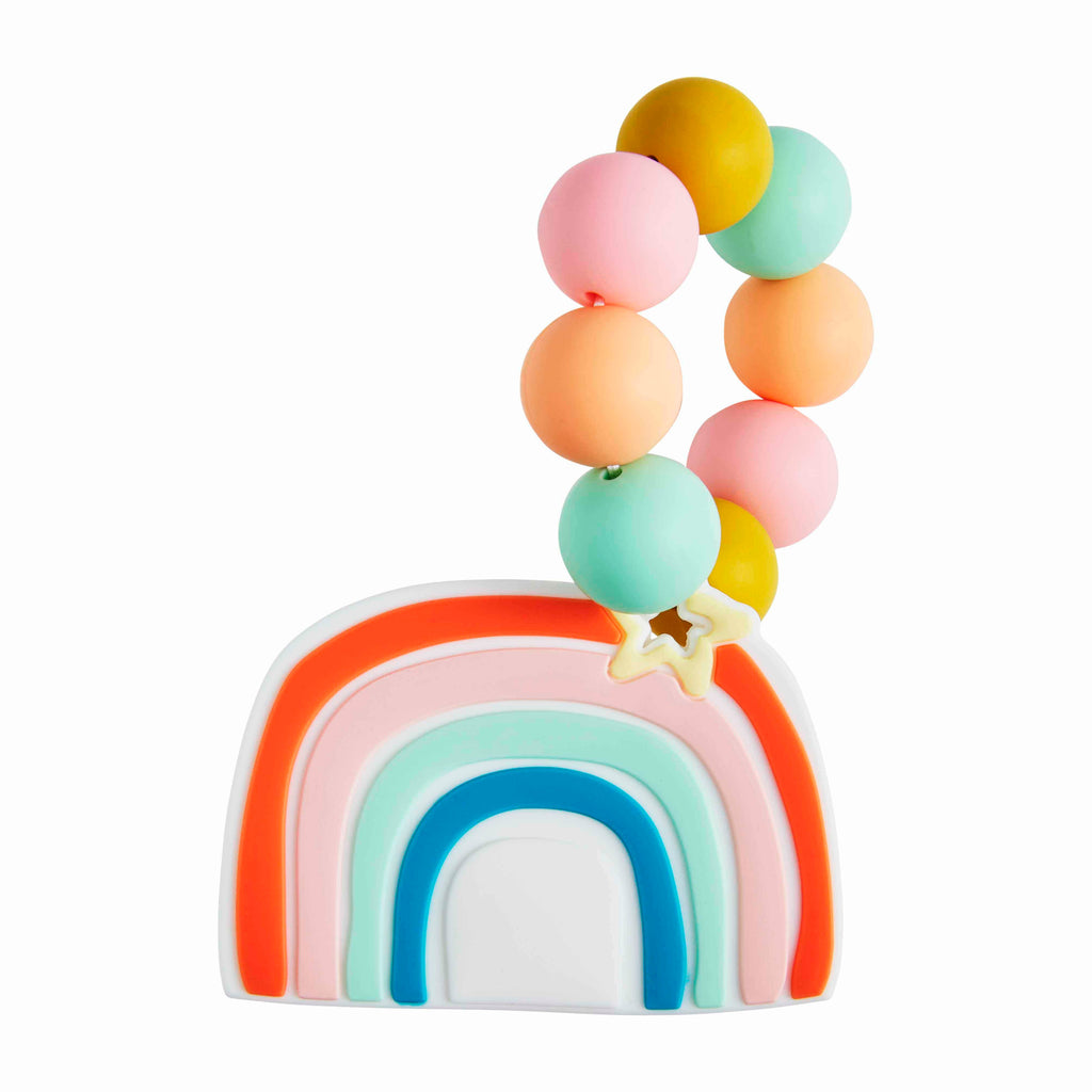 Rainbow Silicone Teether