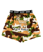 Buck Naked Camo Men's Boxer