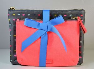 Fossil Keely Double Pouch - Dot